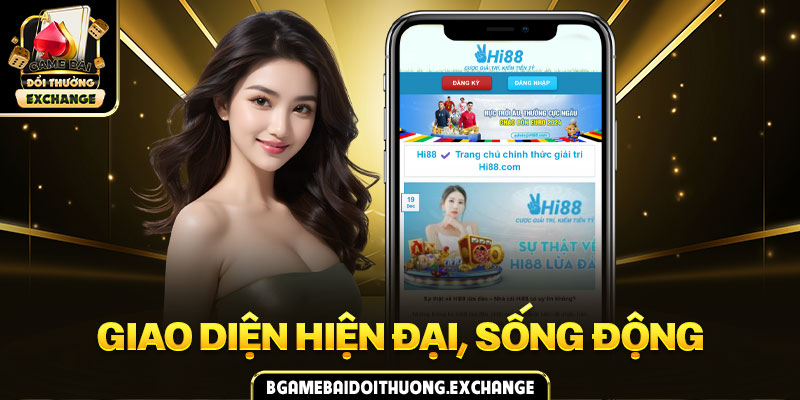 Giao diện hiện đại, sống động